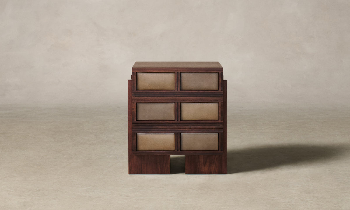The Eva 3-Drawer Nightstand