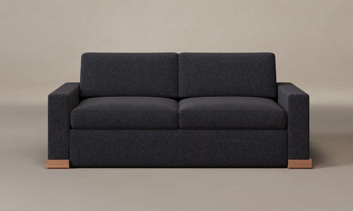 The Blair Sleeper Sofa - Italian Brushed Wool Pepper