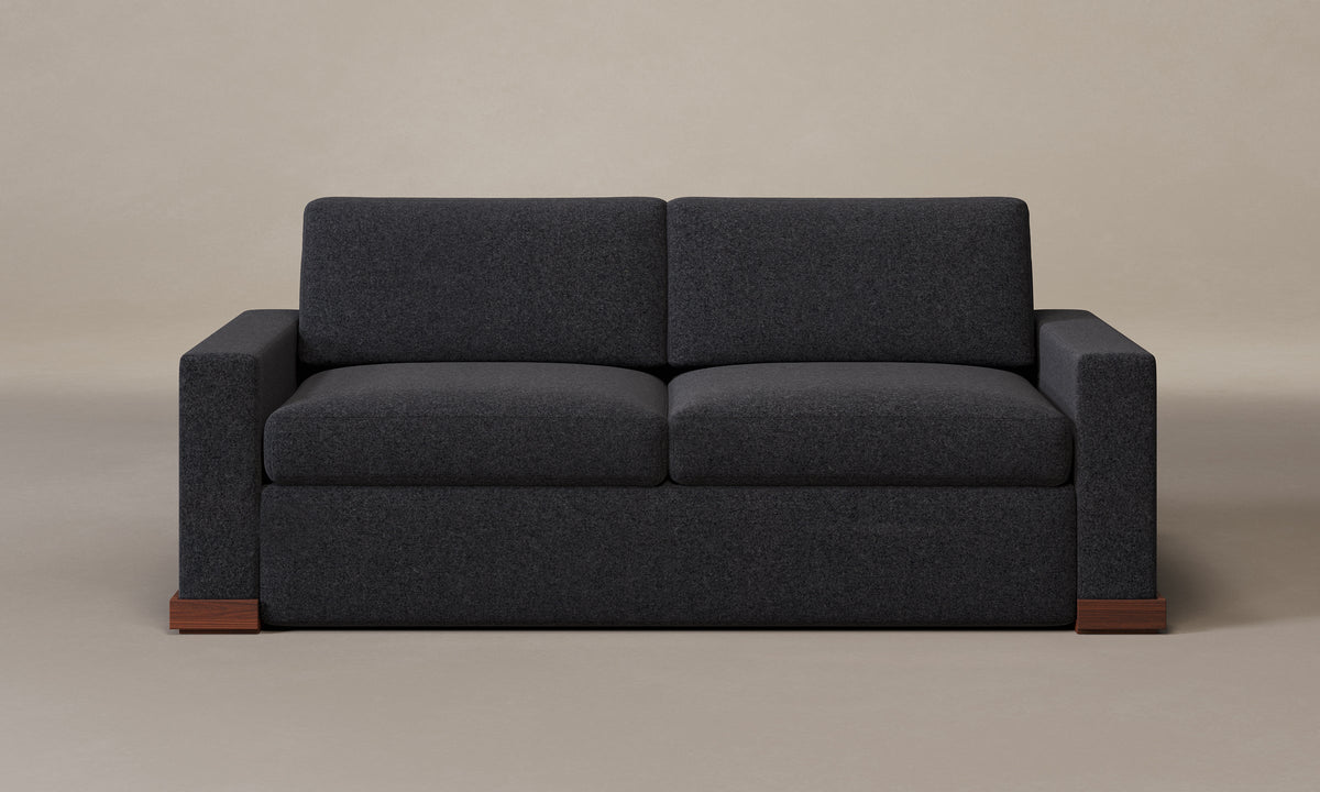 The Blair Sleeper Sofa - Italian Brushed Wool Pepper