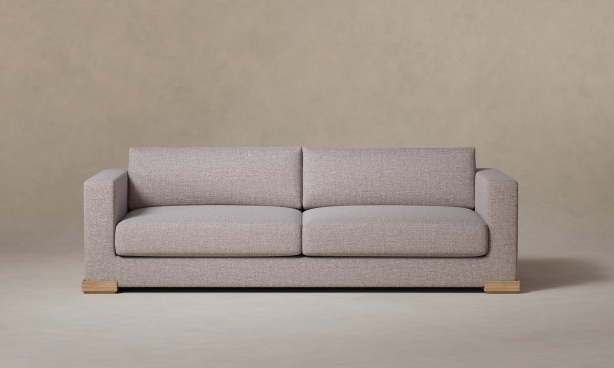 The Blair Sofa - Heritage Belgian Linen Agate