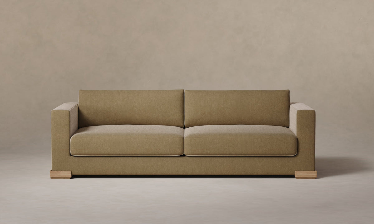 The Blair Sofa - Mohair Almond