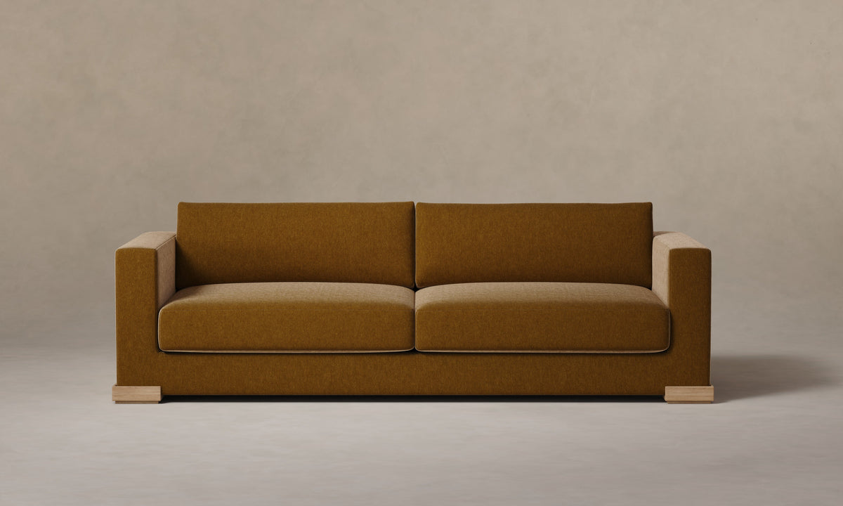The Blair Sofa - Mohair Brown Sugar