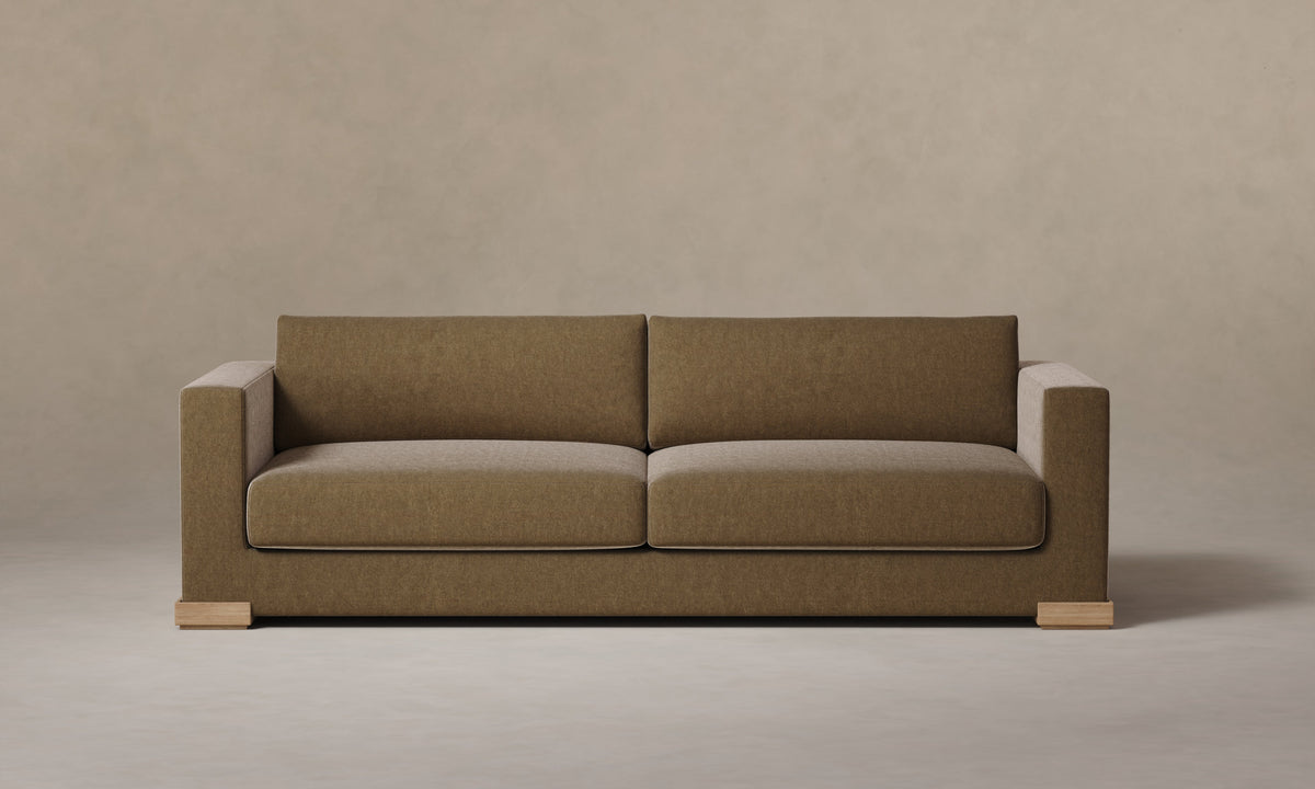 The Blair Sofa - Mohair Mink
