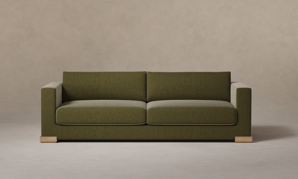 The Blair Sofa - Mohair Moss