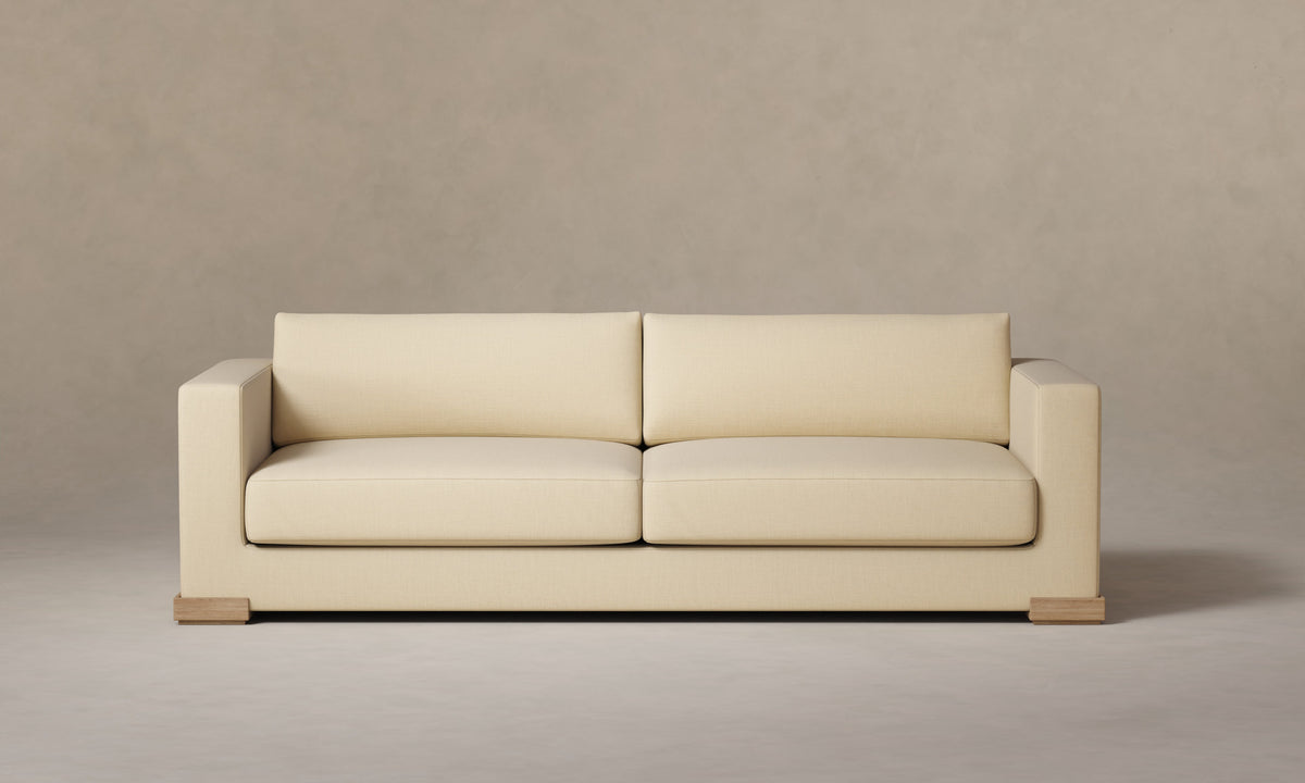 The Blair Sofa - Performance Linen Weave Flour