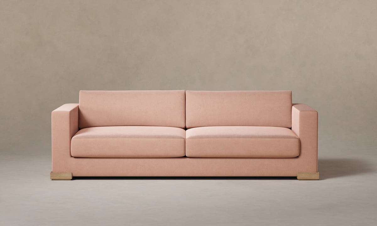 The Blair Sofa - Performance Velvet Blossom