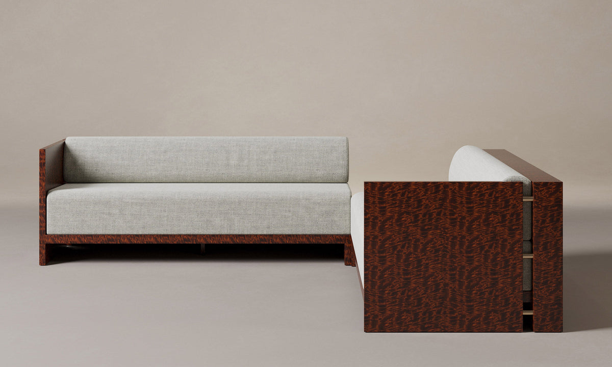The Brasa Sectional - Italian Basketweave Haze