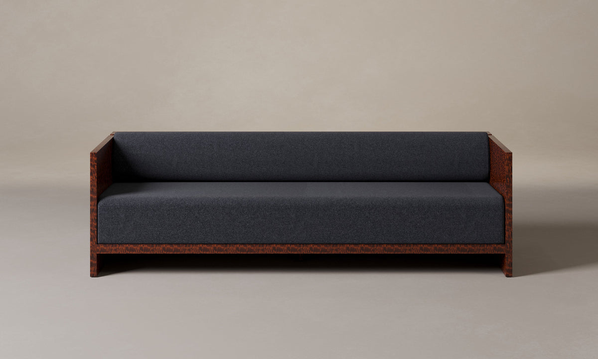 The Brasa Sofa - Italian Brushed Wool Pepper