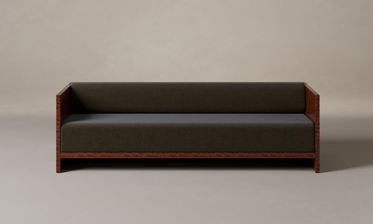 The Brasa Sofa - Marled Alpaca Velvet Marsh