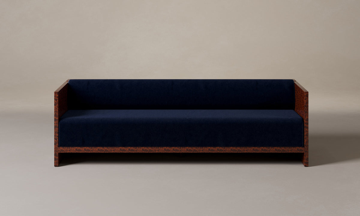 The Brasa Sofa - Performance Velvet Midnight