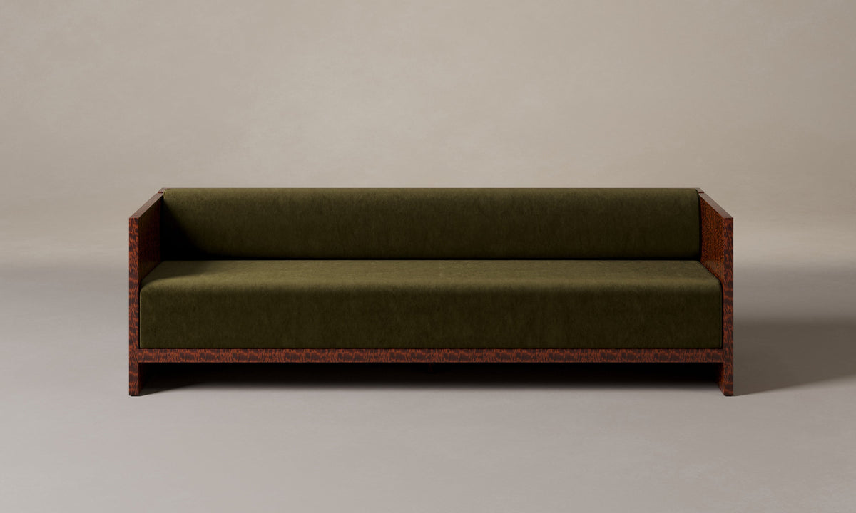 The Brasa Sofa - Performance Velvet Olive