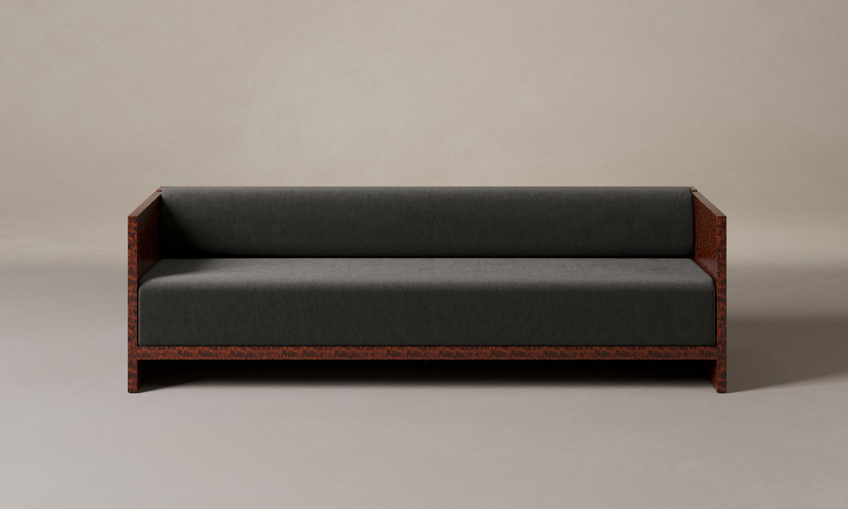 The Brasa Sofa - Performance Velvet Slate