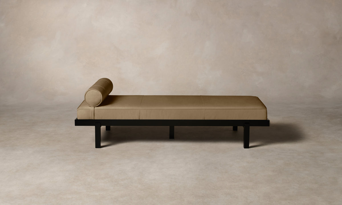 The Bruna Daybed - Costa Leather Portobello