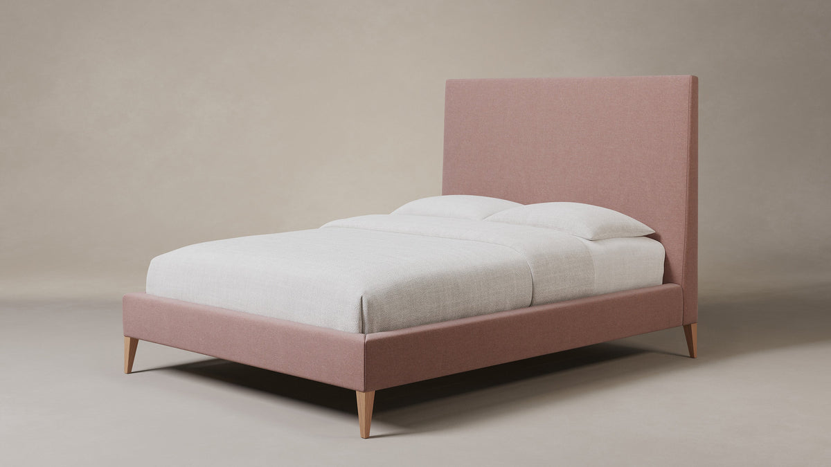 The Essex Bed - Mohair Peony