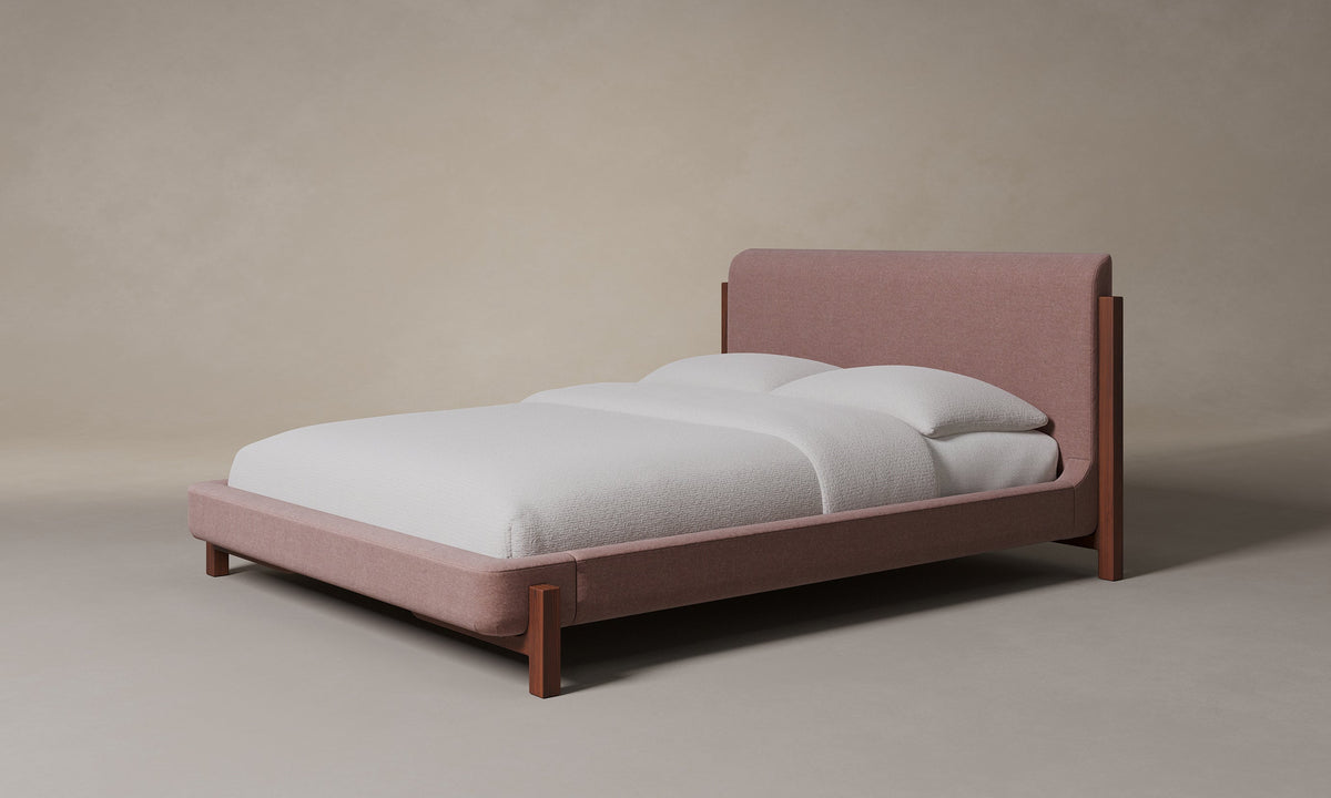 The Irene Bed - Mohair Peony
