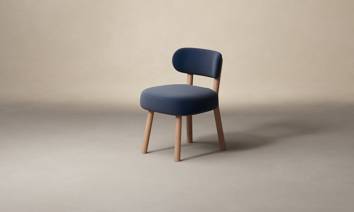 The Jane Dining Chair - Performance Linen Weave Bay