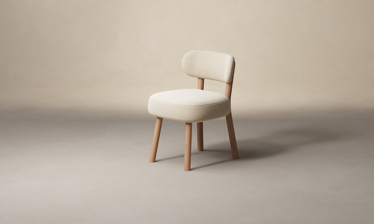 The Jane Dining Chair - Performance Linen Weave Prairie