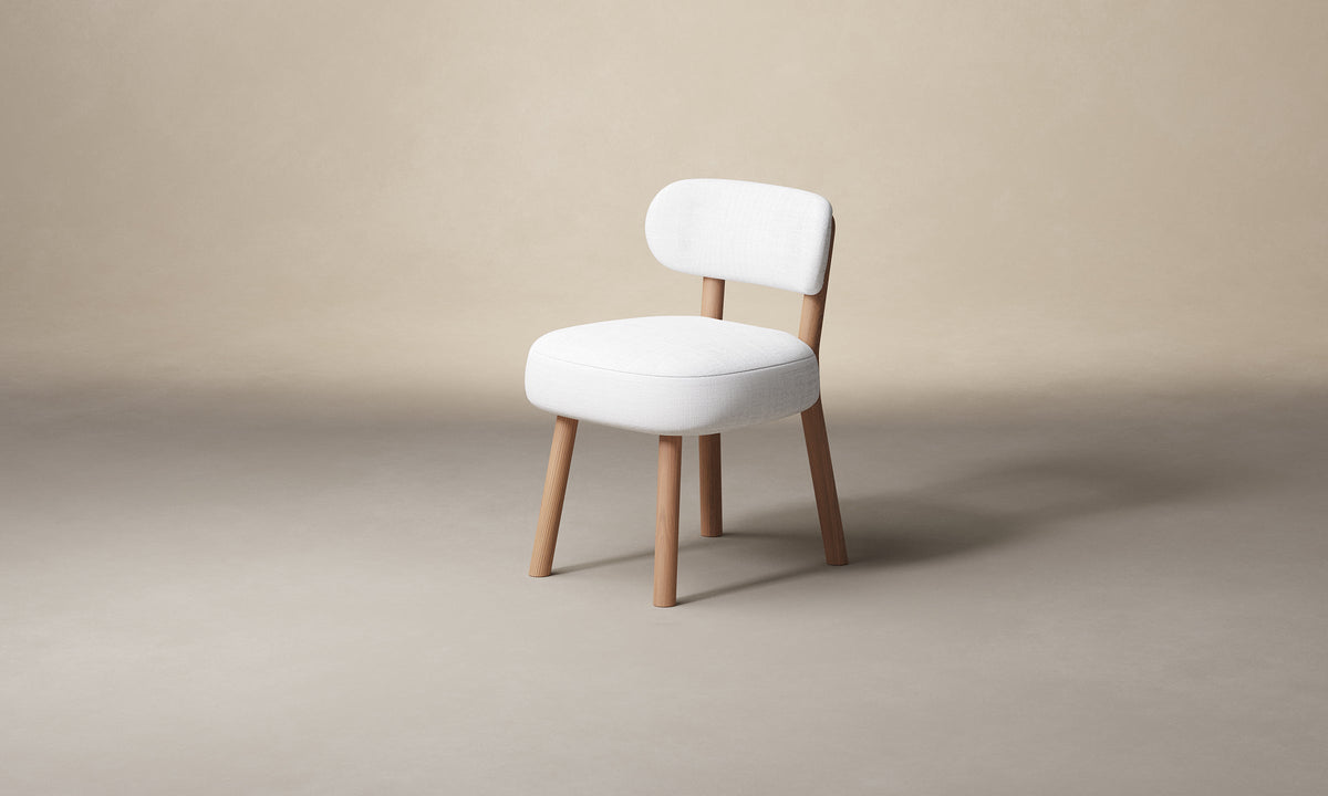 The Jane Dining Chair - Performance Textural Weave Wisp