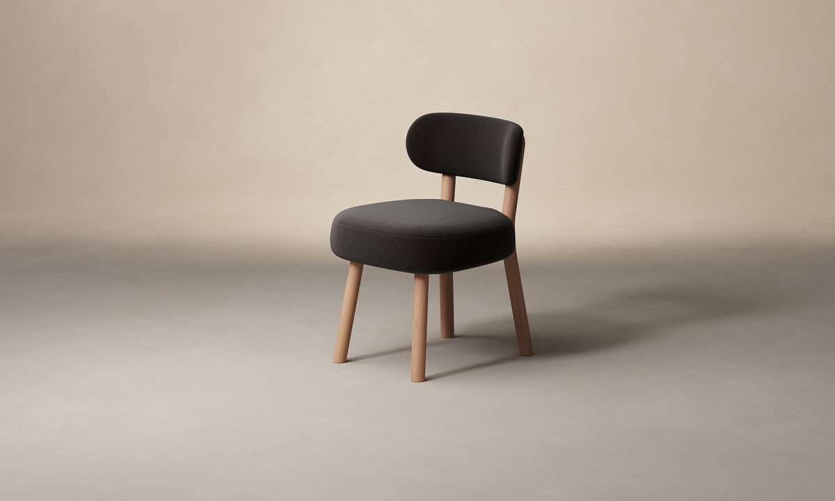 The Jane Dining Chair - Tuscan Leather Seal