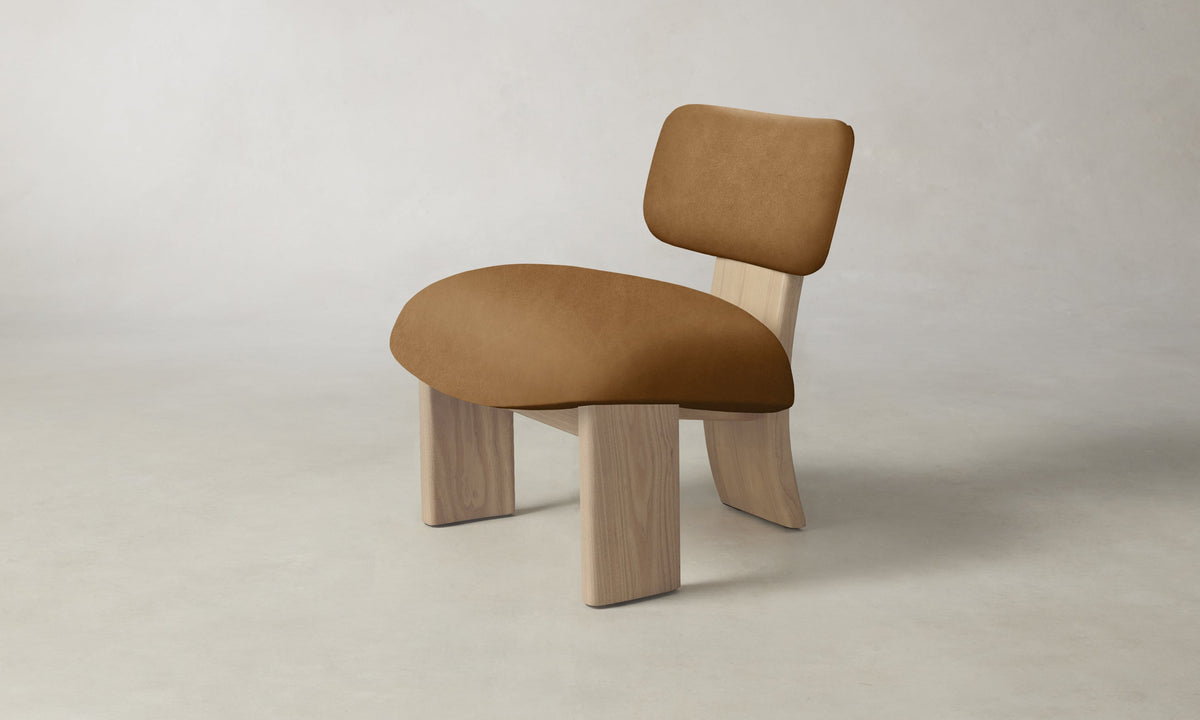 The Kenmare Chair - Costa Leather Nutmeg