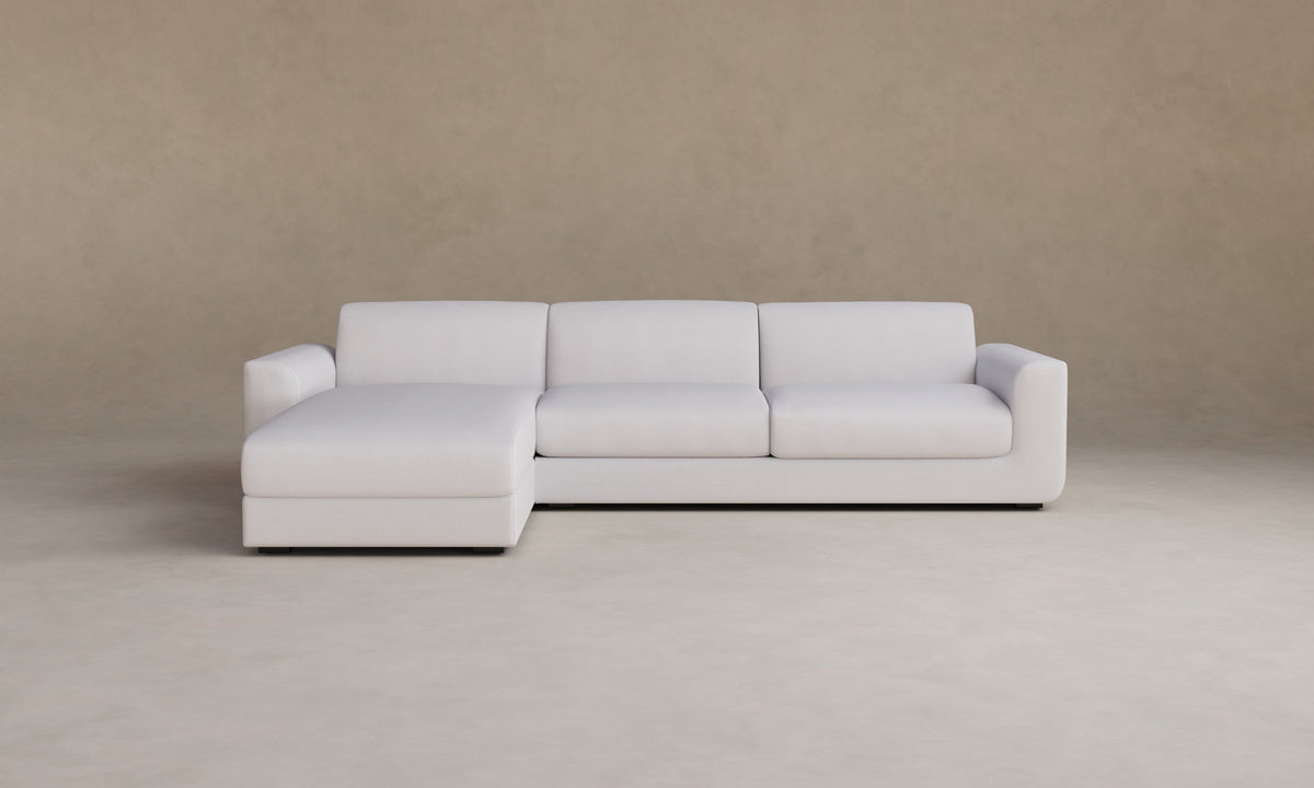 The Marcello Sectional - Performance Woven Chenille Lace