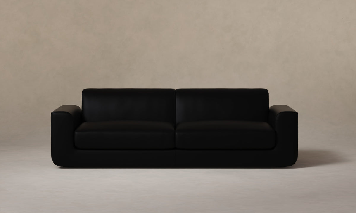 The Marcello Sofa - Costa Leather Jet