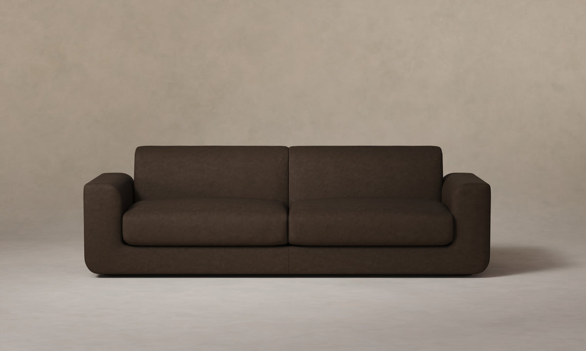 The Marcello Sofa - Nubuck Leather Espresso