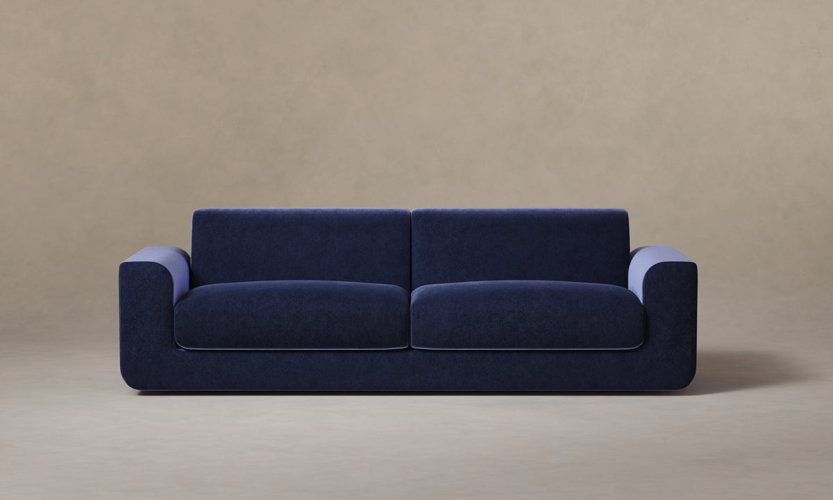 The Marcello Sofa - Performance Velvet Midnight