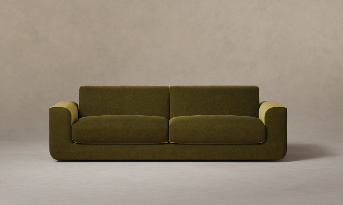The Marcello Sofa - Performance Velvet Olive