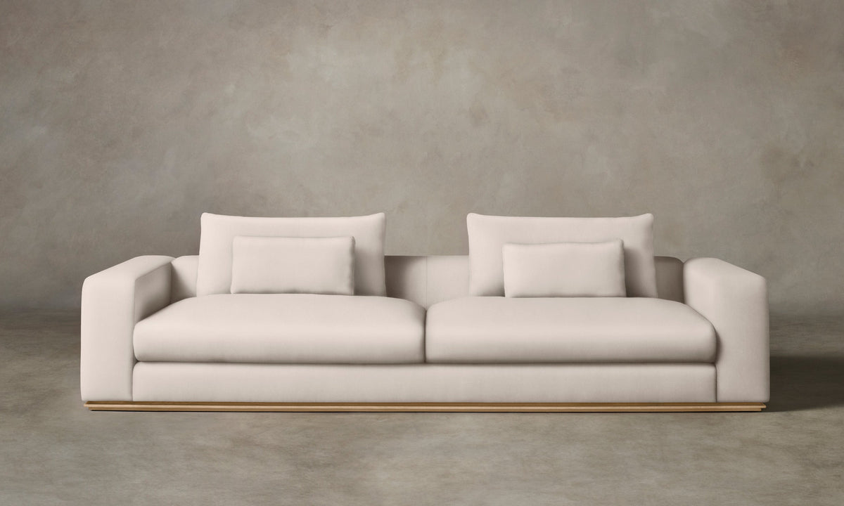 The Nicola Sofa - Nubuck Leather Sail