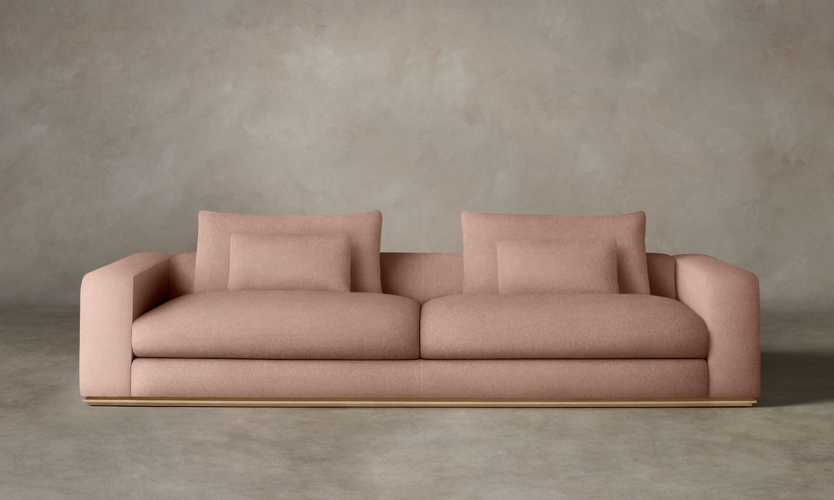 The Nicola Sofa - Performance Velvet Blossom