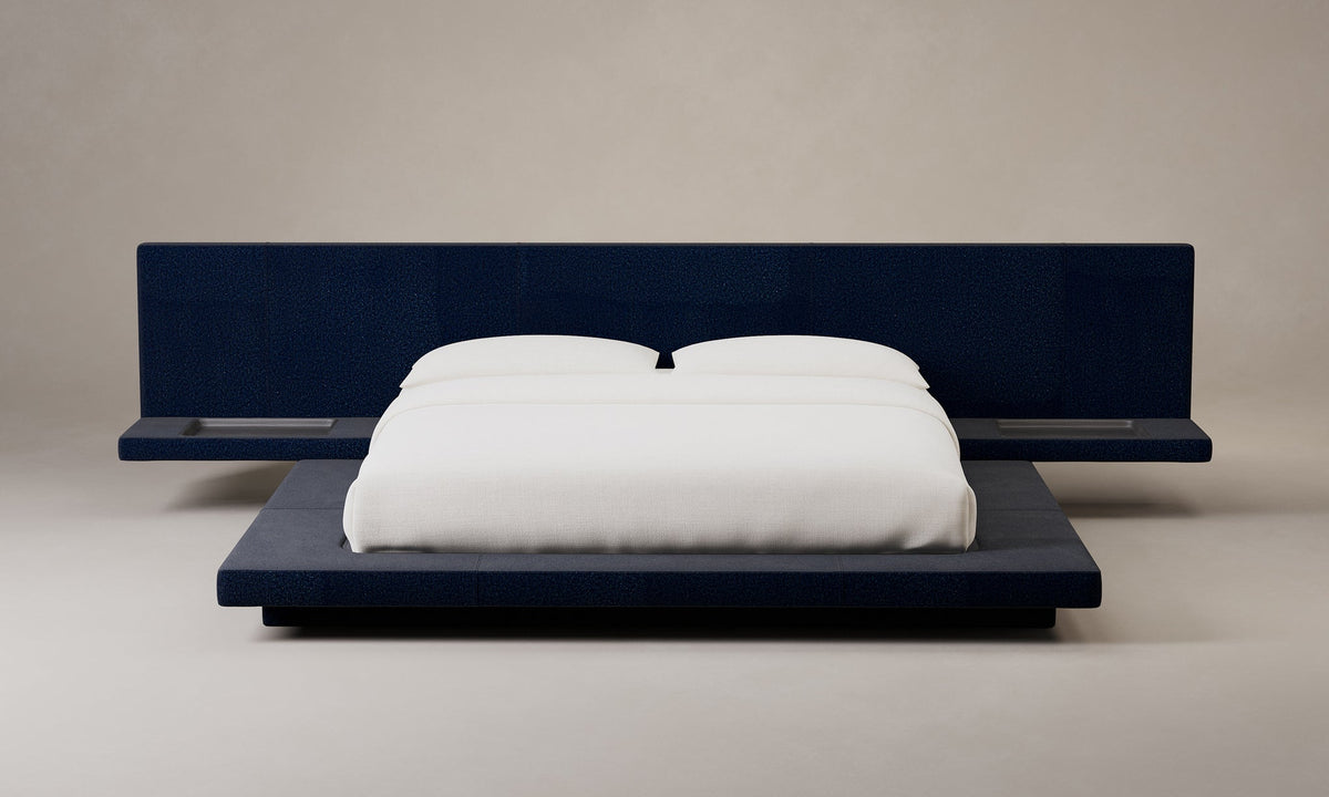 The Petra Bed - Mohair Admiral