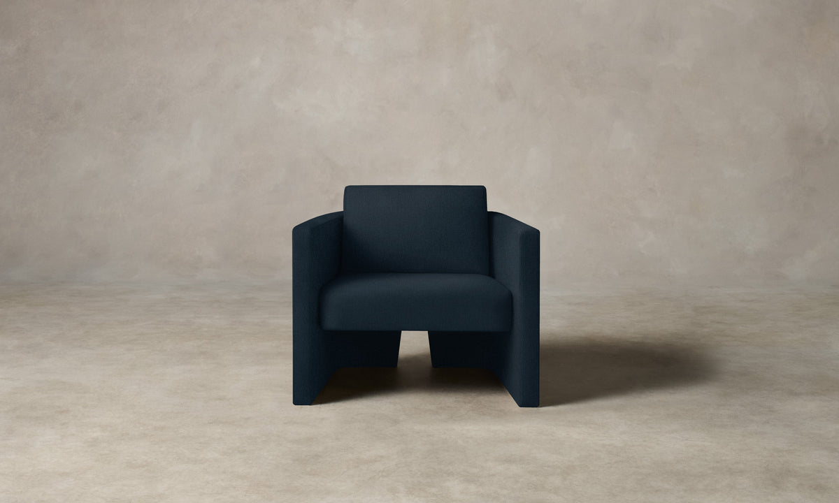 The Separa Chair - Performance Linen Weave Bay