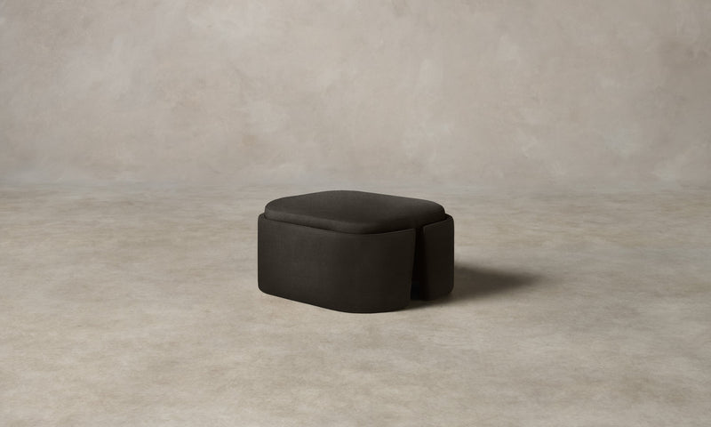The Separa Ottoman - Performance Textural Weave Root