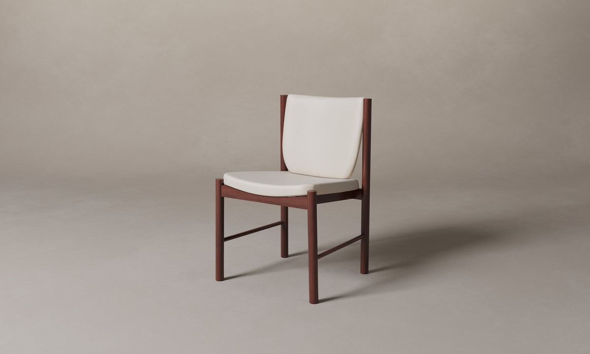 The Sol Dining Chair - Costa Leather Sesame