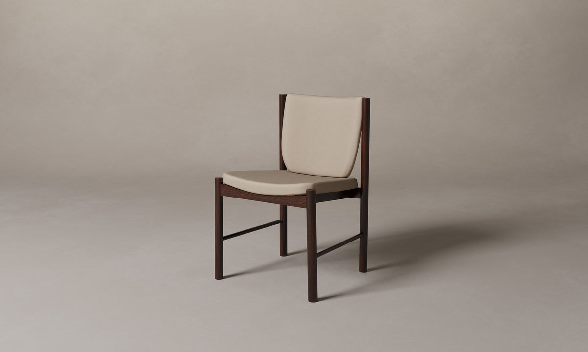 The Sol Dining Chair - Nubuck Leather Fawn