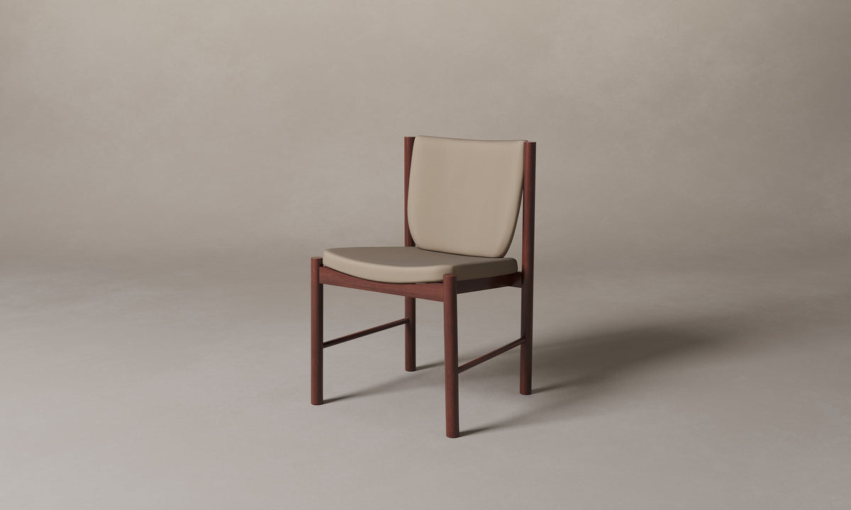 The Sol Dining Chair - Nubuck Leather Rye