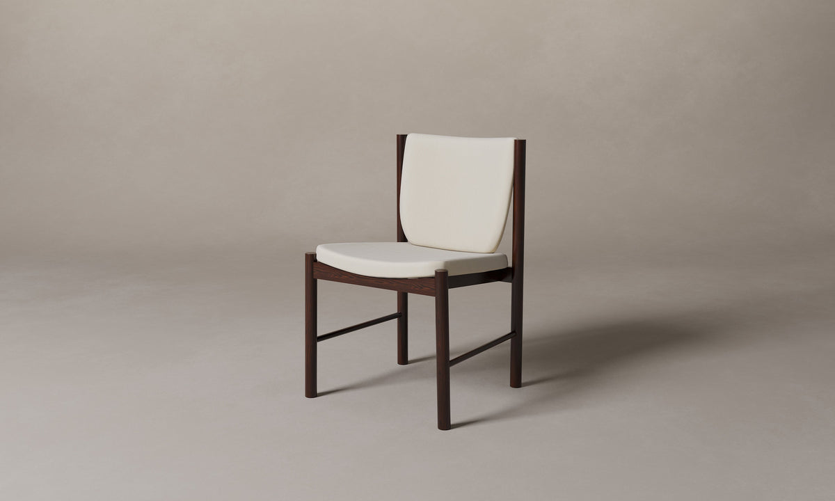 The Sol Dining Chair - Nubuck Leather Sail