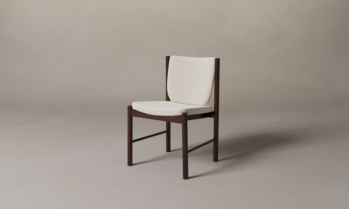 The Sol Dining Chair - Performance Linen Weave Beige