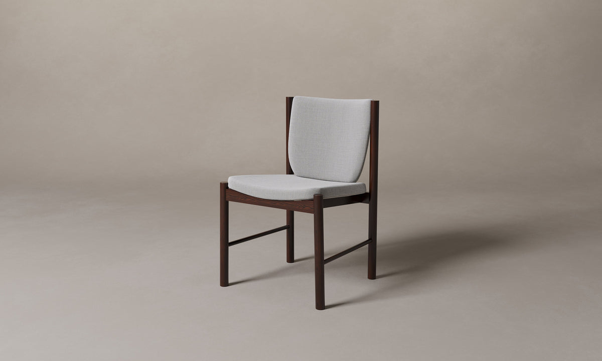 The Sol Dining Chair - Performance Linen Weave Cloud