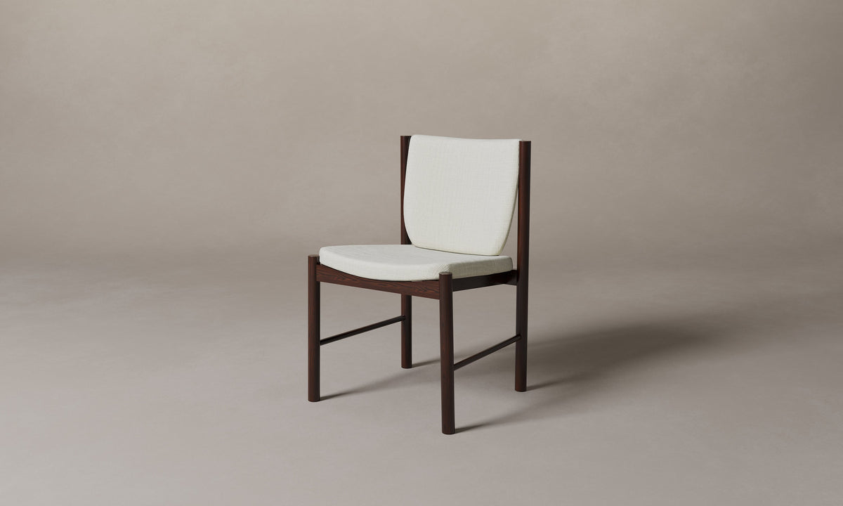 The Sol Dining Chair - Performance Linen Weave Flour