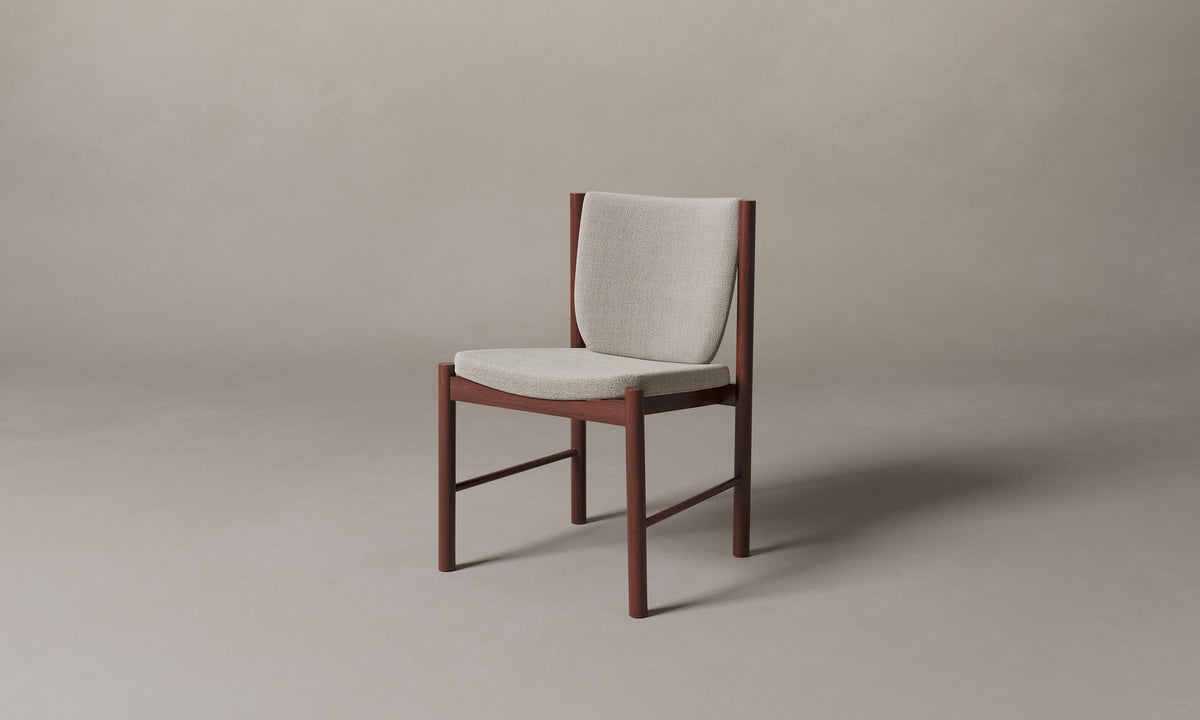 The Sol Dining Chair - Performance Textural Weave Earthen