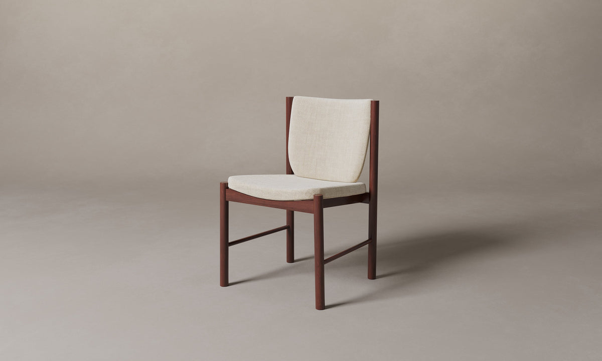 The Sol Dining Chair - Performance Textural Weave Savanna