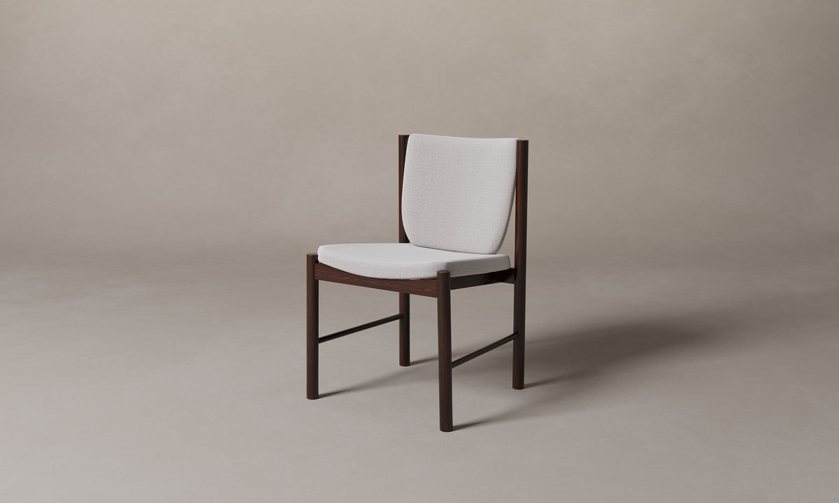 The Sol Dining Chair - Performance Woven Chenille Steel