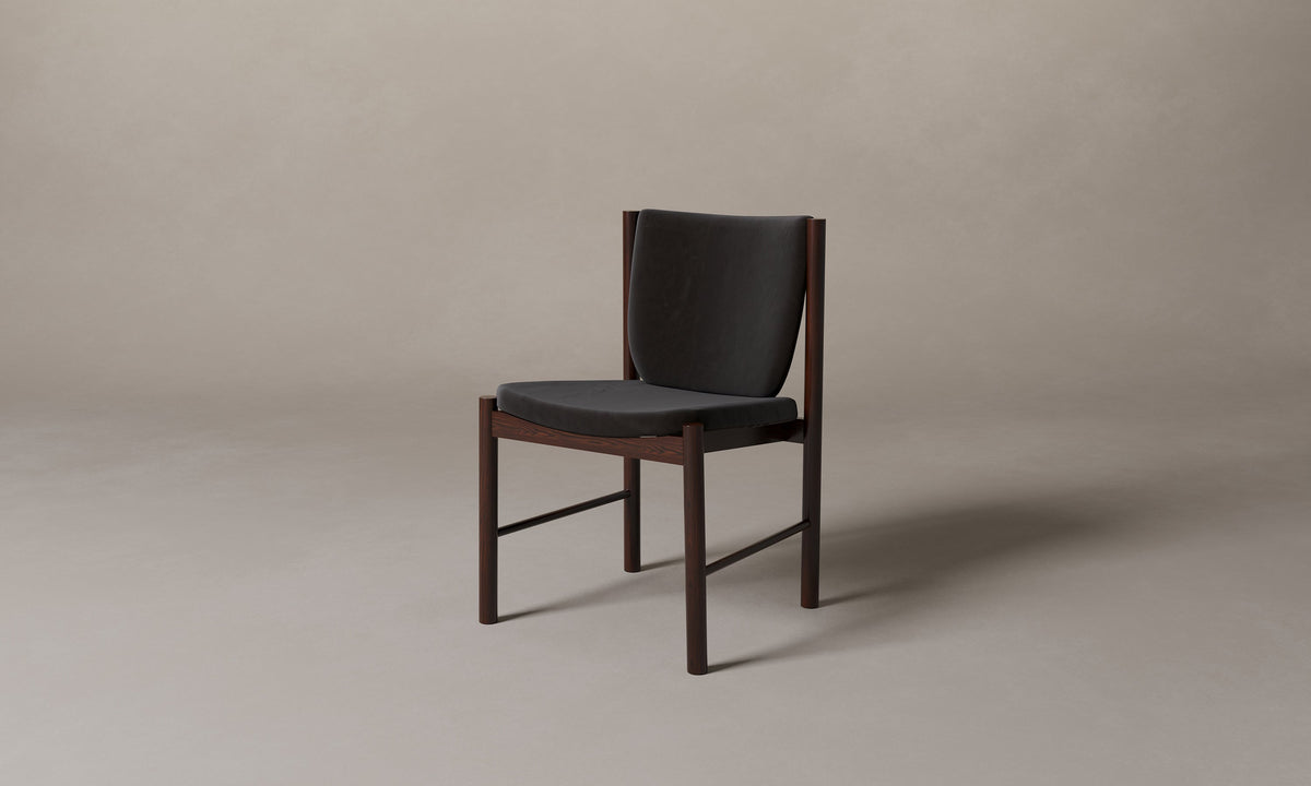 The Sol Dining Chair - Tuscan Leather Seal