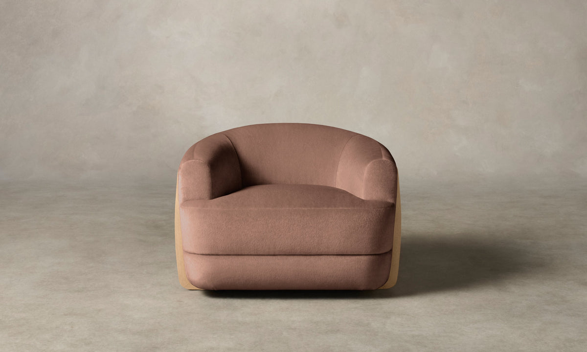 The Vera Chair - Mohair Peony
