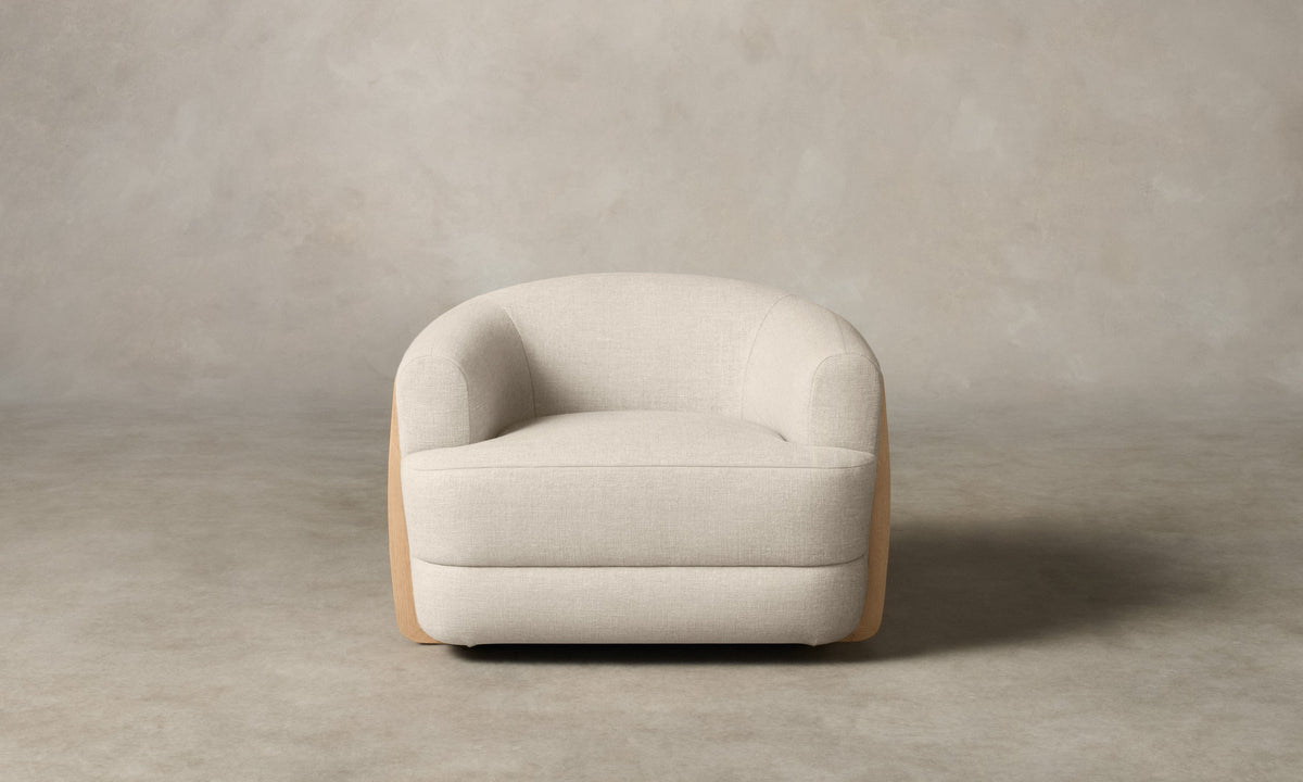 The Vera Chair - Performance Woven Chenille Desert