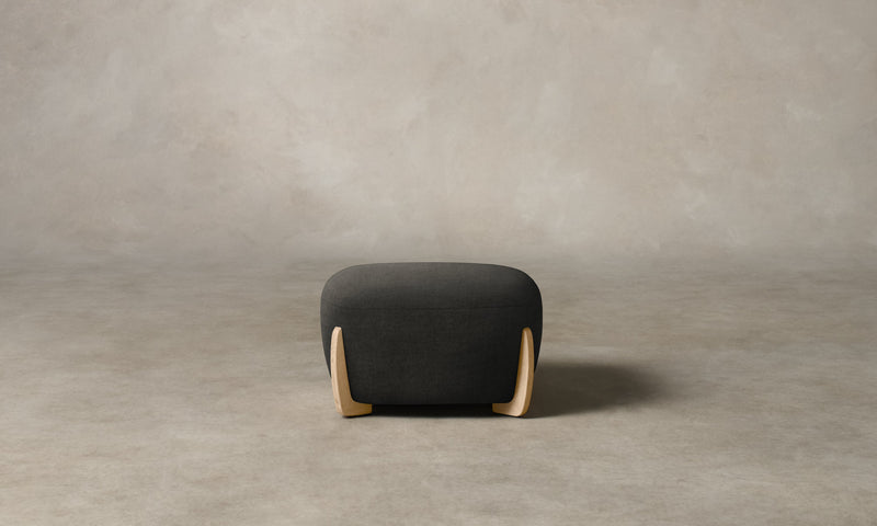The Vera Ottoman - Performance Velvet Slate