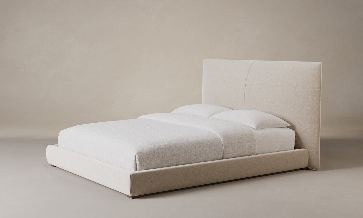 The Wythe Bed - Italian Brushed Wool Fox