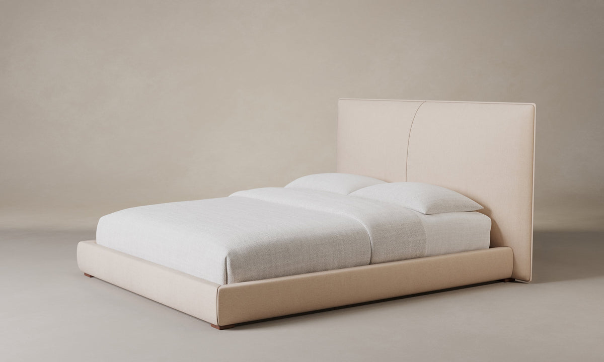 The Wythe Bed - Marled Alpaca Velvet Rosette